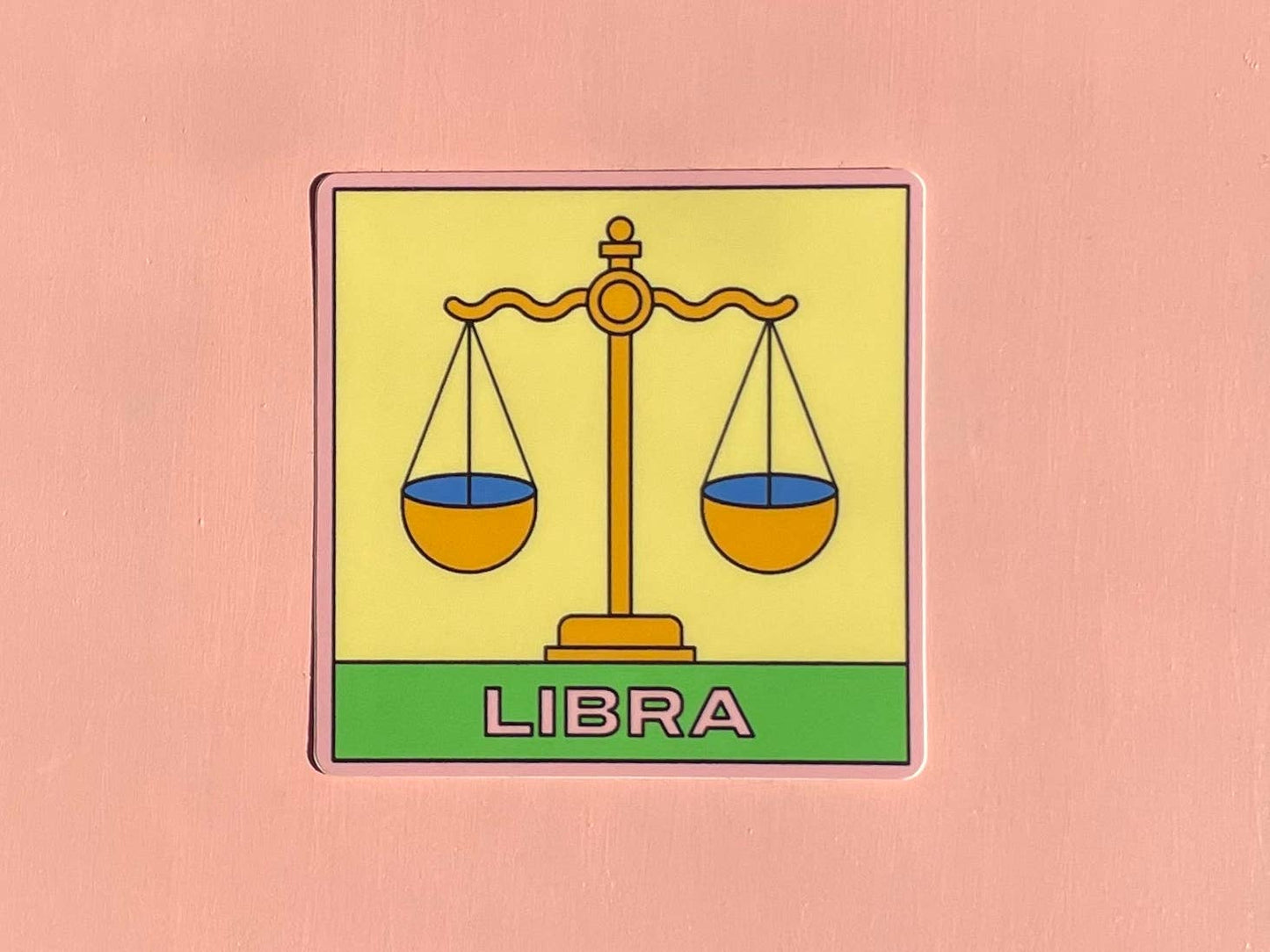 Libra Vinyl Sticker